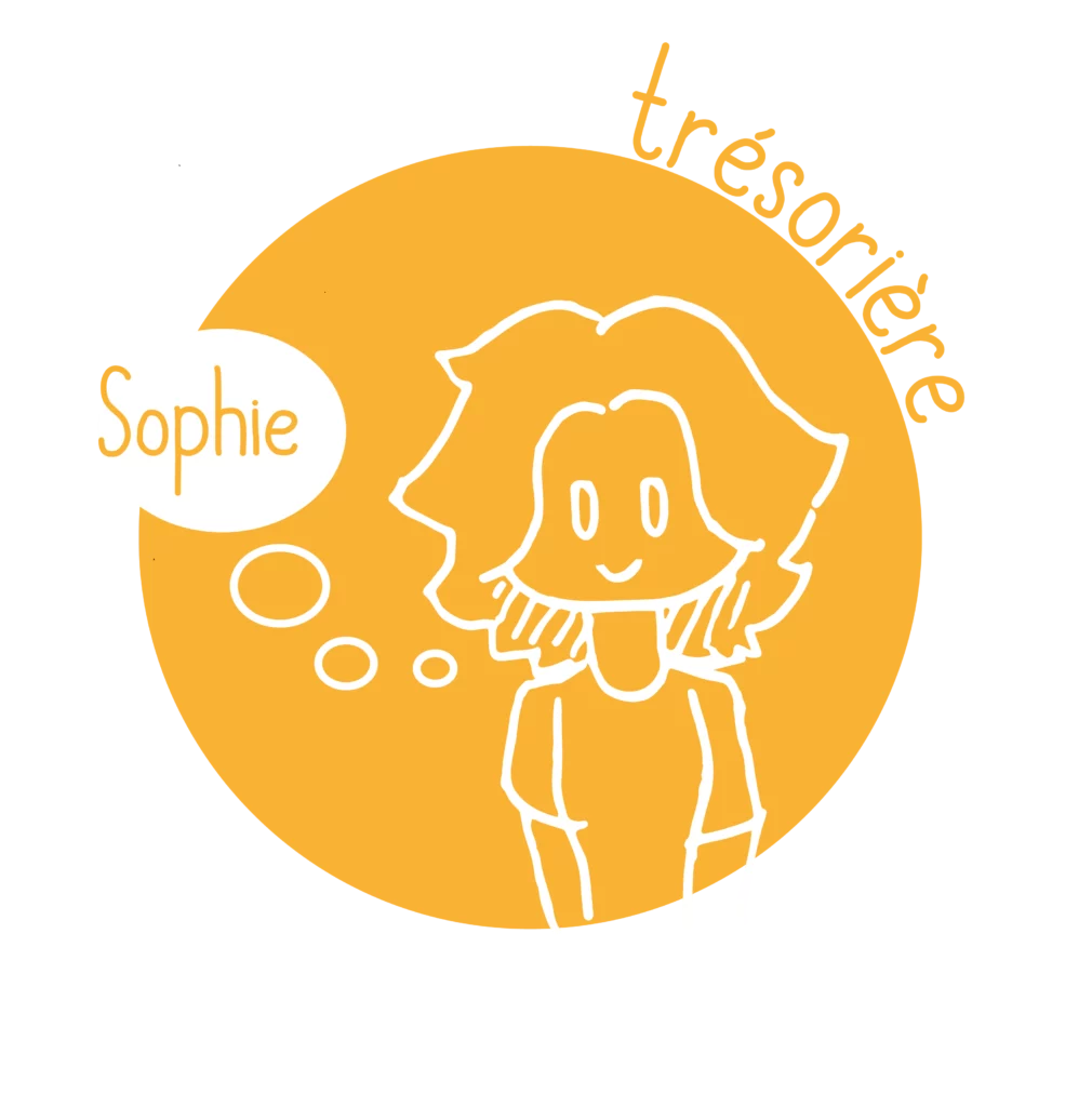 Illustration de Sophie, trésorière du FARE