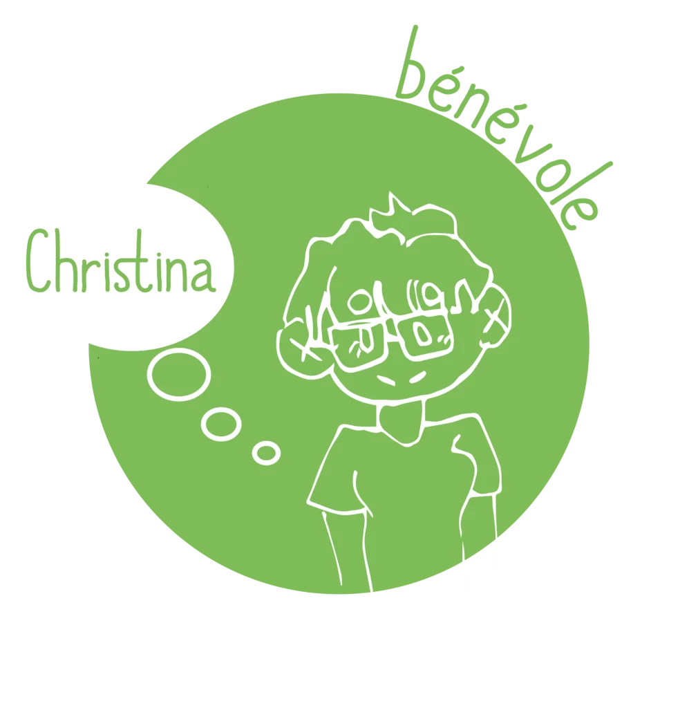 Illustration Christina, bénévole au FARE