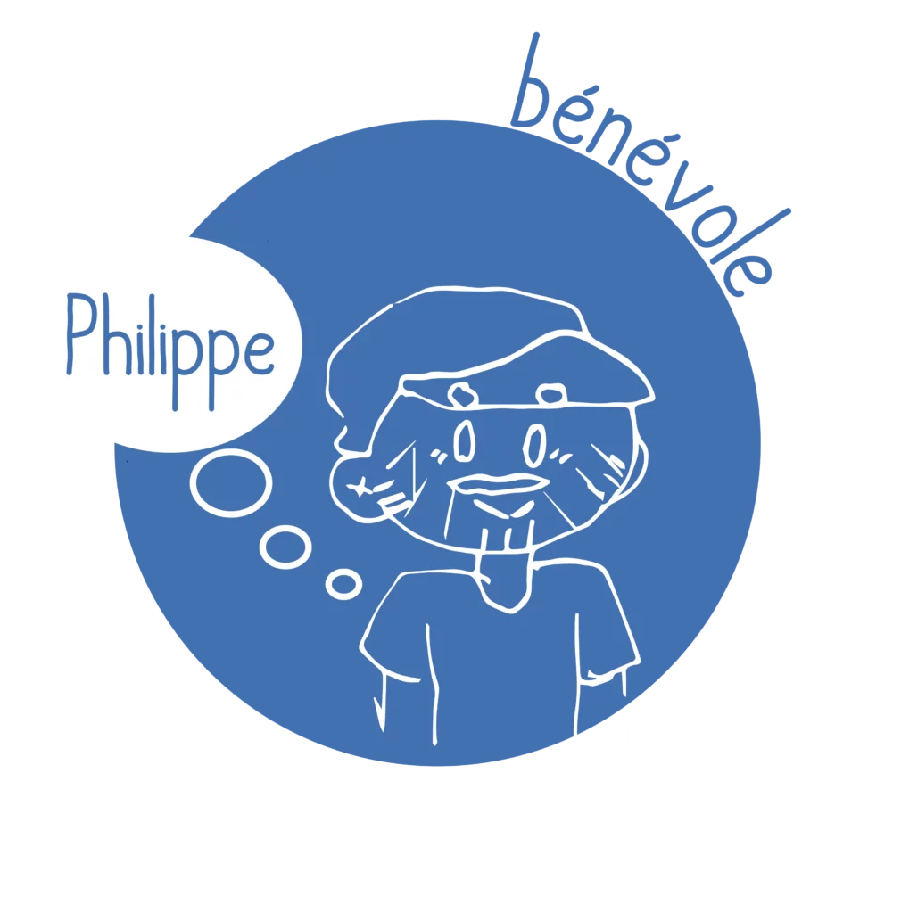 Illustration Philippe, bénévole au FARE