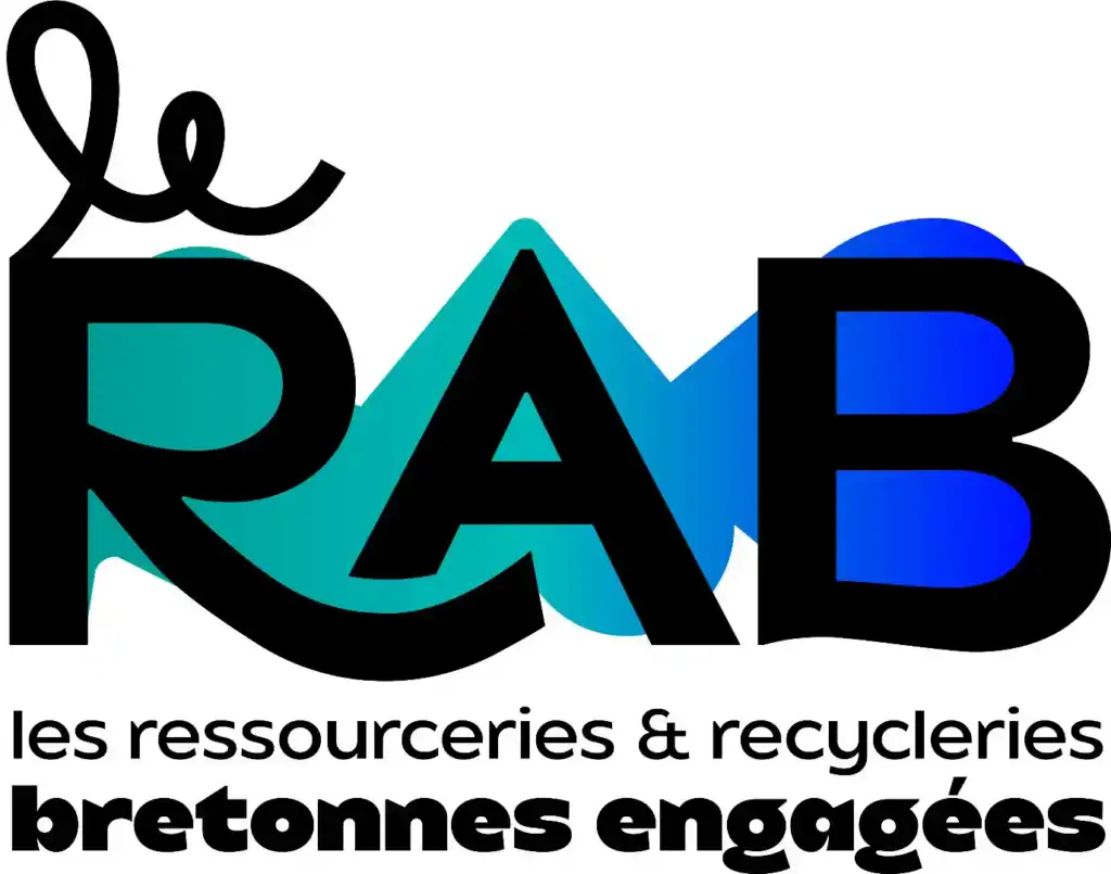 Logo du RAB : les ressourceries et recycleries bretonnes engagées